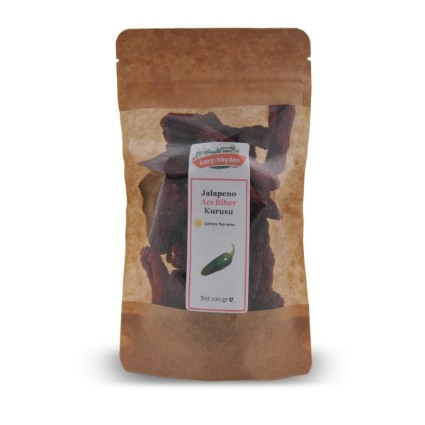 Karşı Köyden Acı Jalapeno Biber Kurusu (100gr)