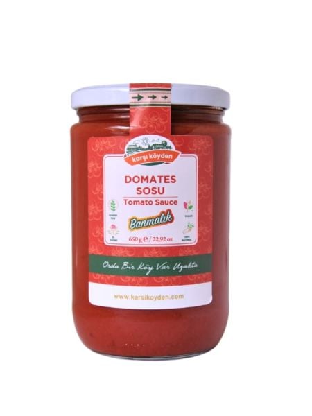Karşı Köyden Domates Sosu Banmalık, Tomato Sauce (Kaynatma Salça Ege Usülü)