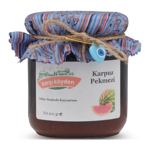 Karşı Köyden Karpuz Pekmezi (200gr - Cam Kavanoz)