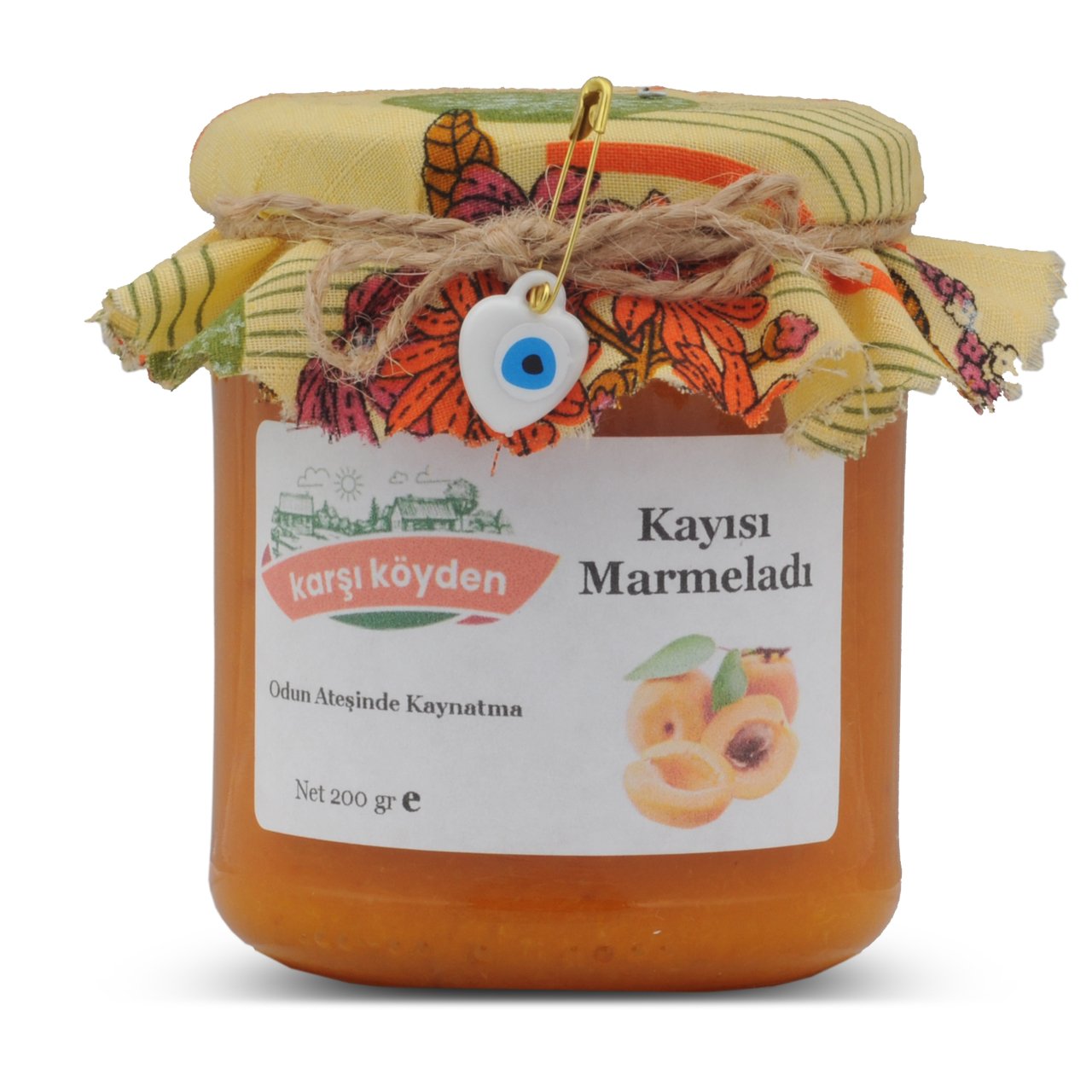 Karşı Köyden Kayısı Marmeladı  (Cam Kavanoz)