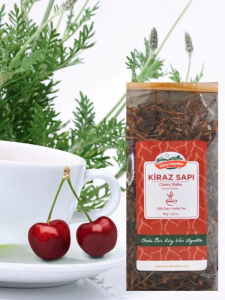 Karşı Köyden Kiraz Sapı, Cherry Stalks, Prunus avium, 40 g