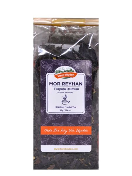 Karşı Köyden Reyhan (Yabani Fesleğen) (Ocimum Basilicum) - (30gr - Kilitli Doypack)