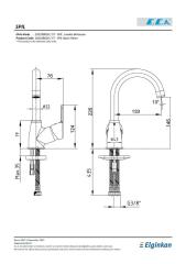 ECA SPİL LAVABO BATARYASI KROM