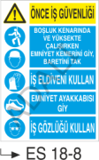 Önce İŞ Güvenliği Kişisel Koruyucu Kullan