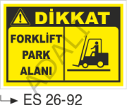Forklift Park Alanı