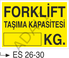 Forklift Taşıma Kapasitesi