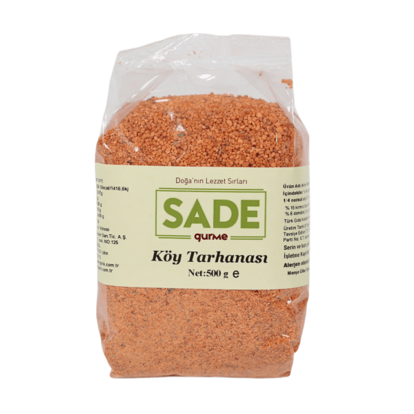 Sade Gurme Köy Tarhanası 500 gr