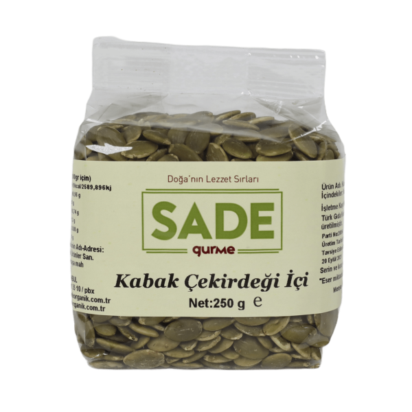 Sade Gurme Kabak Çekirdeği İçi 250 gr