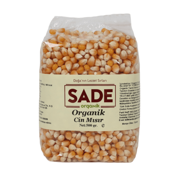 Sade Organik Cin Mısır-500 gr.