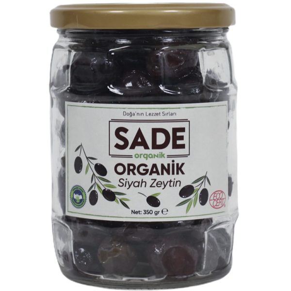 Sade Organik Yağlı Sele Zeytini 350 gr