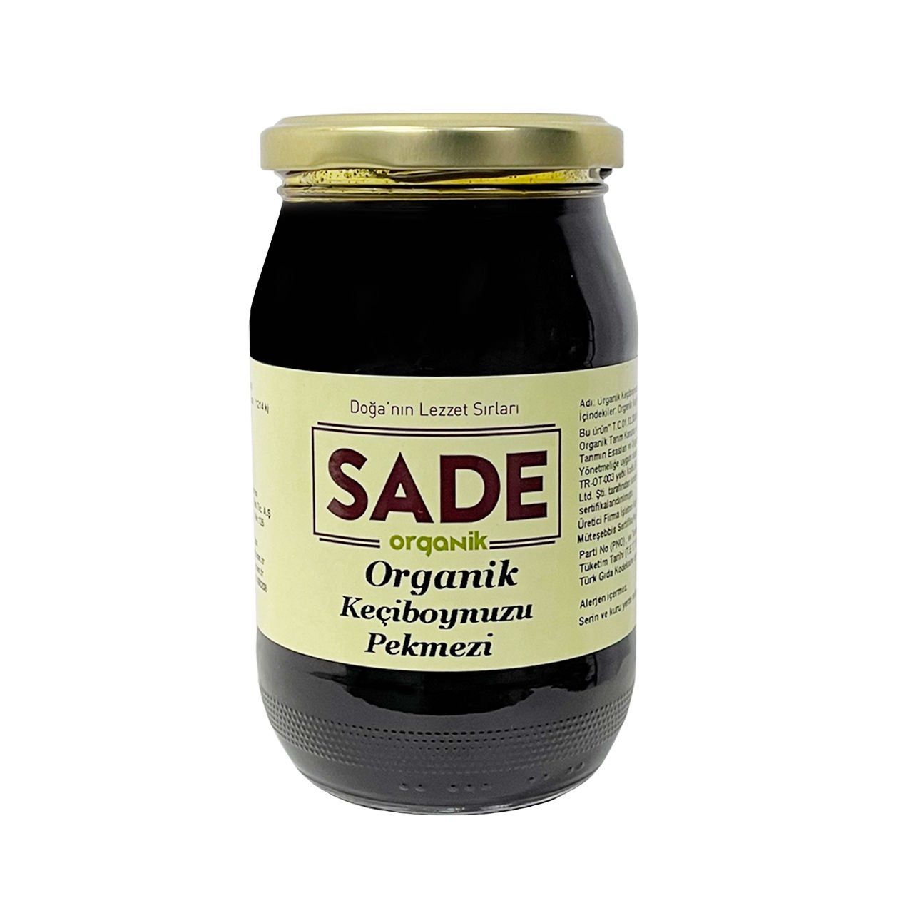 Sade Organik Keçiboynuzu Pekmezi 460 Gr