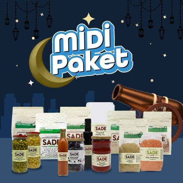 Sade Organik Midi Ramazan Paketi