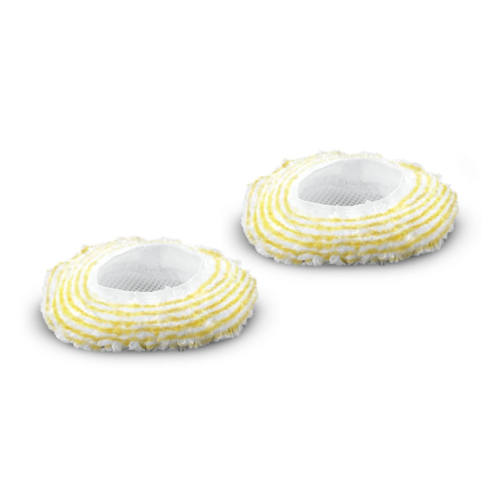KARCHER SC SERİSİ İÇİN BÜYÜK YUVARLAK FIRÇA BEZ SETİ