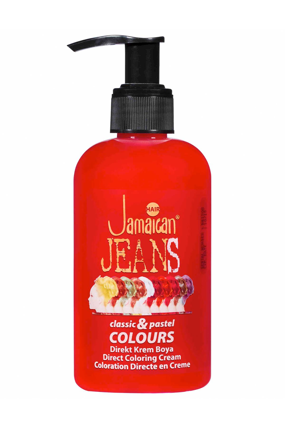 Jamaican Jeans Color Saç Boyası Ateş Kırmızı