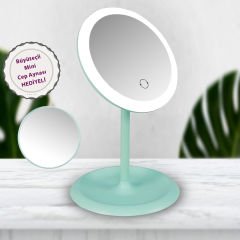 Mamma Beauty 5 Yanarlı Led Işıklı Şarjlı Masa Üstü Makyaj Aynası