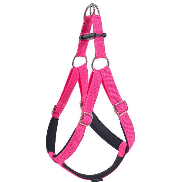 Actirex Neon Köpek Göğüs Tasması Pembe Small 1.5x40-45 Cm