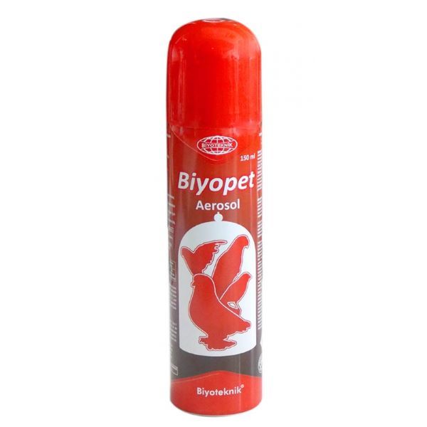 Biyoteknik Biyopet Aerosol Parazit Koruyucu Kuş Spreyi 150 Ml