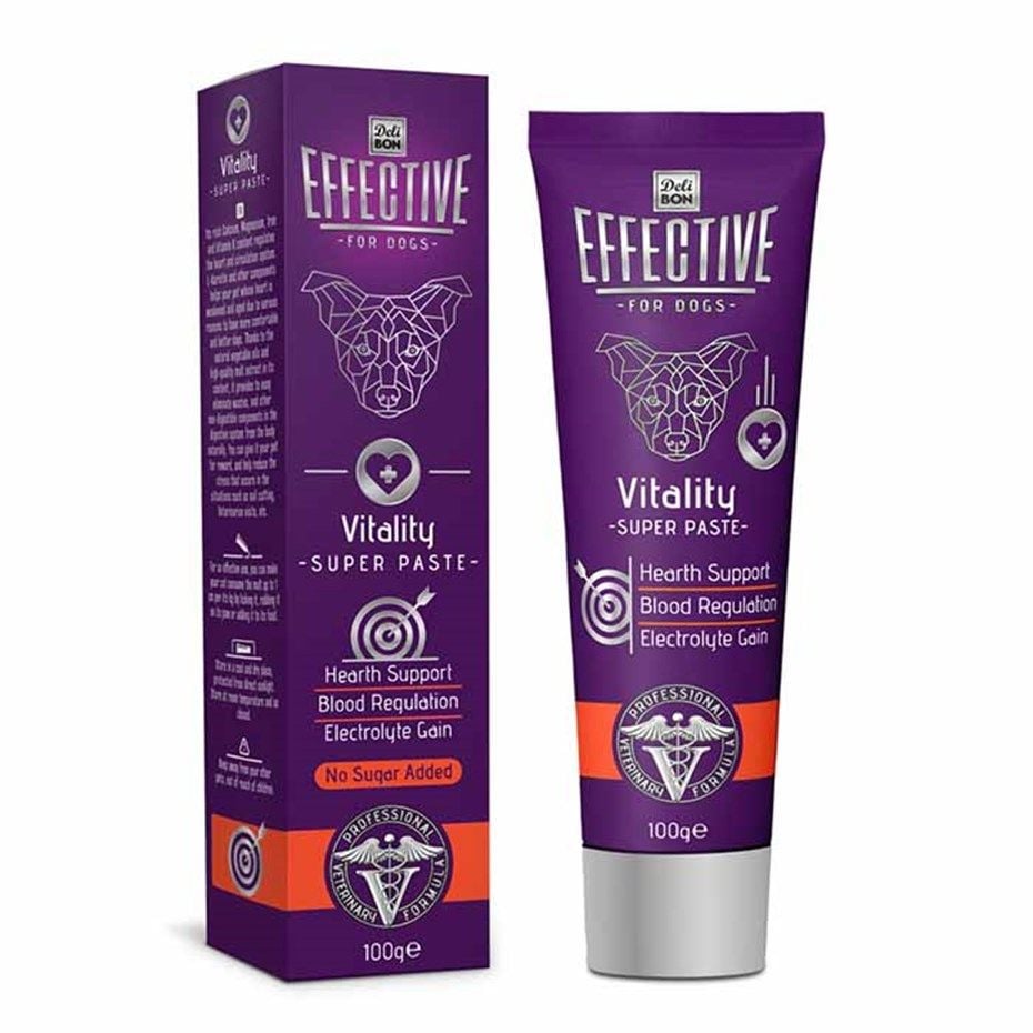 Delibon Effective Vitality Kalp Sağlığı Köpek Macunu 100 Gr