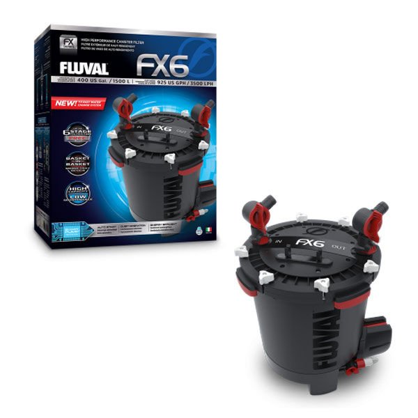 Fluval FX6 Akvaryum Dış Filtre 37x37x58 Cm 41W 3500 Lt/h