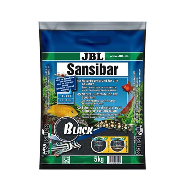Jbl Sansibar Black Siyah Akvaryum Terrarium Kumu 5 Kg