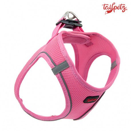 Tailpetz Air Mesh Köpek Göğüs Tasması (M) Pembe