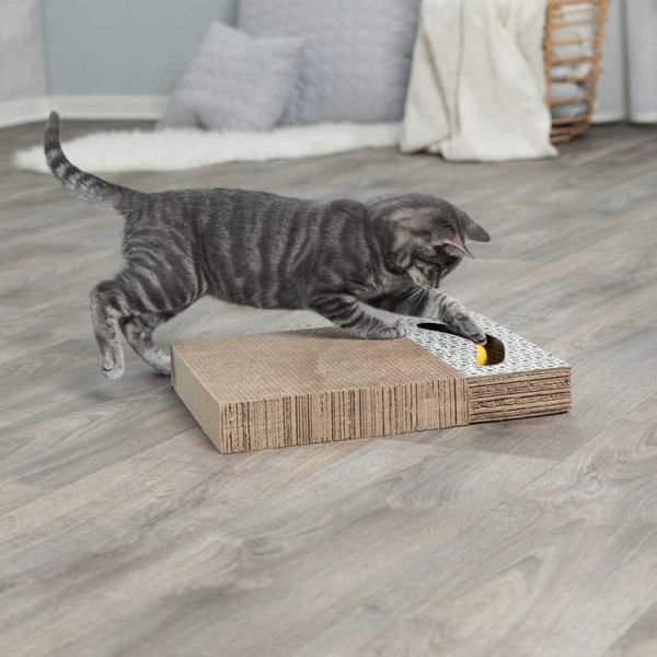 Trixie Scratching Oyuncaklı Kedi Tırmalaması Beyaz 38x30 Cm