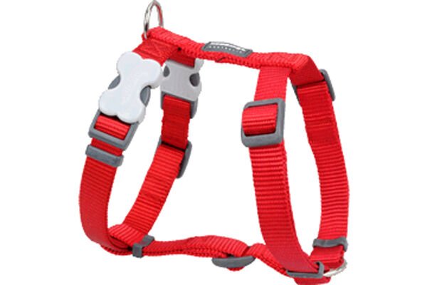 Red Dingo Classic Köpek Göğüs Tasması Kırmızı 15 Mm