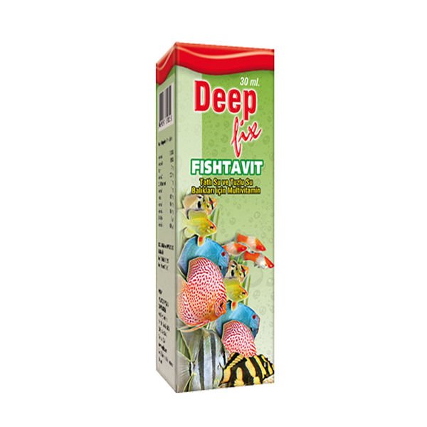 Deep Fix Fishtavit Balık Vitamini 30 Ml