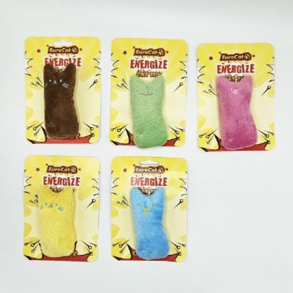 Euro Cat Mimikli Peluş Kedi Oyuncağı Renkli Small