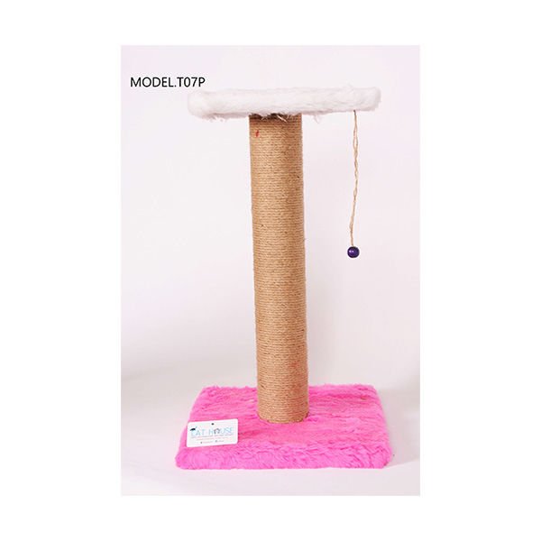 Cat Hause T07 Tablalı Kedi Tırmalama Tahtası Pembe 58 Cm