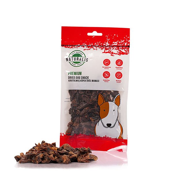 Naturalis Kurutulmuş Tavuk Yürek Köpek Ödül Maması 100 Gr