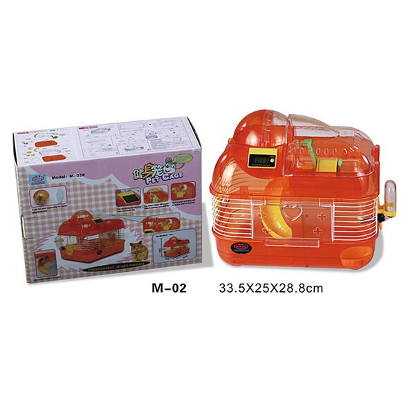 Dayang Sayaçlı Hamster Kafesi Mavi 33x25x28.8 Cm