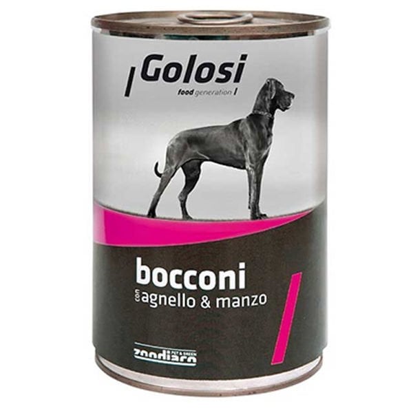 Golosi Sığır ve Kuzu Etli Yetişkin Köpek Konservesi 400 Gr
