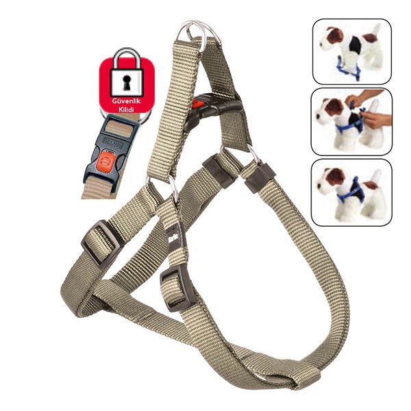 Karlie Basic Köpek Göğüs Tasması Xsmall Bej 25-35 Cm