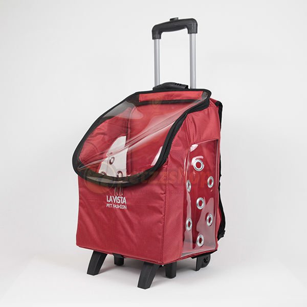 Lavista Valiz Pet Taşıma Çantası Kırmızı 32x26x42h Cm
