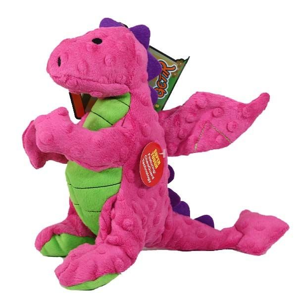 Petzz Koş Getir Sesli Peluş Dinazor Köpek Oyuncağı Pembe 30 Cm