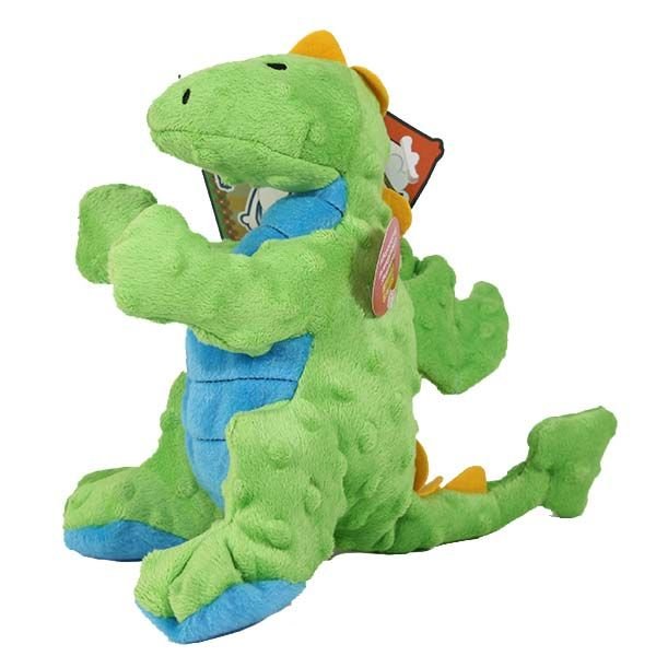 Petzz Koş Getir Sesli Peluş Dinazor Köpek Oyuncağı Yeşil 30 Cm
