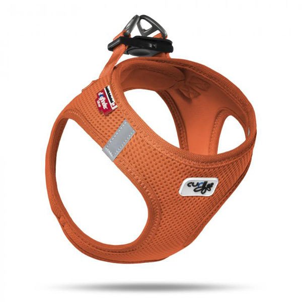 Curli Vest Air-Mesh Köpek Göğüs Tasması Turuncu Large 50-56 Cm