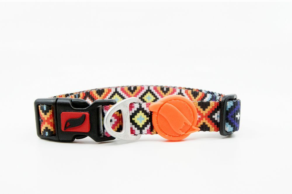 Tailpetz Ethnic Desenli Köpek Boyun Tasması Medium 30x50 Cm