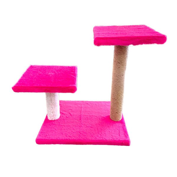 Petzz Kedi Tırmalama Tahtası Pembe 28-42x45x33 Cm