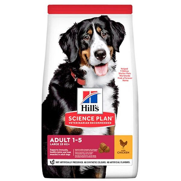 Hills Tavuklu Büyük Irk Yetişkin Köpek Maması 18 Kg