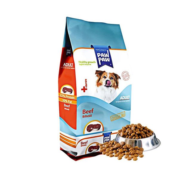 Paw Paw Biftekli Yetişkin Köpek Maması 3 Kg