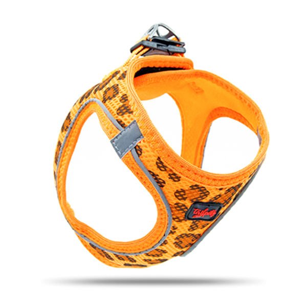 Tailpetz Air Mesh Harness Köpek Göğüs Tasması Leopard Xsmall