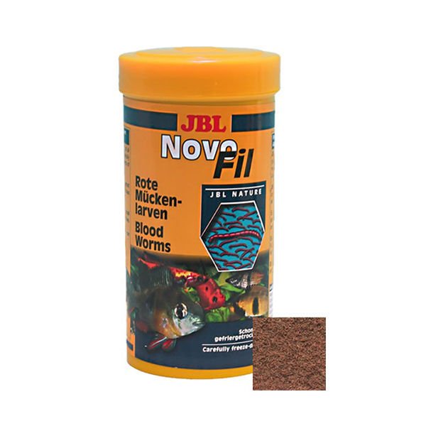 Jbl Novofil Kızıl Sivrisinek Lavrası Balık Yemi 250 Ml 20 Gr