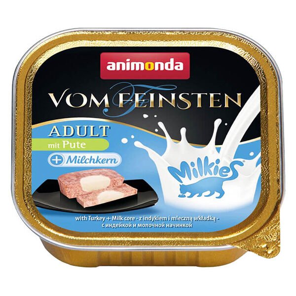 Animonda Adult Hindi Etli ve Sütlü Yetişkin Konserve Kedi Maması 100 Gr