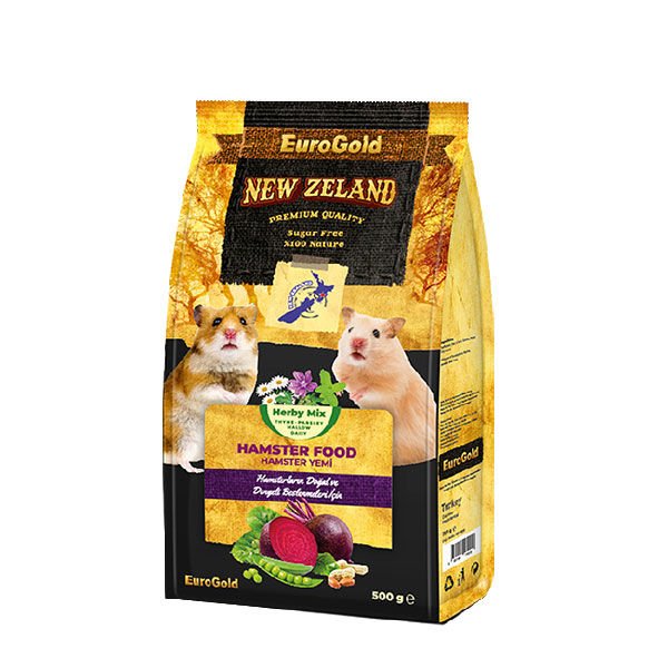 Euro Gold World New Zeland Hamster Kemirgen Yemi 500 Gr