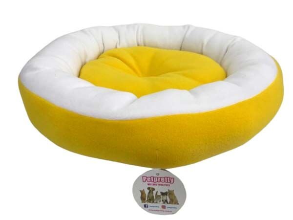 Petpretty Vp-1647 Polar Simit Yatak Sarı