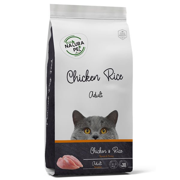 Eco Natura Adult Tavuklu Yetişkin Kedi Maması 15 Kg