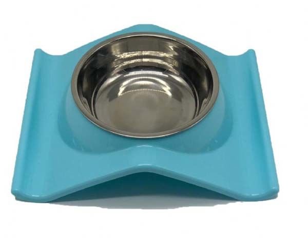Catdoglife Niew Design Üçgen Mama Kabı Mavi