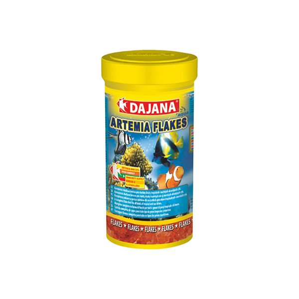 Dajana Tropical Artemia Flakes Akvaryum Balık Yemi 250 Ml 50 Gr